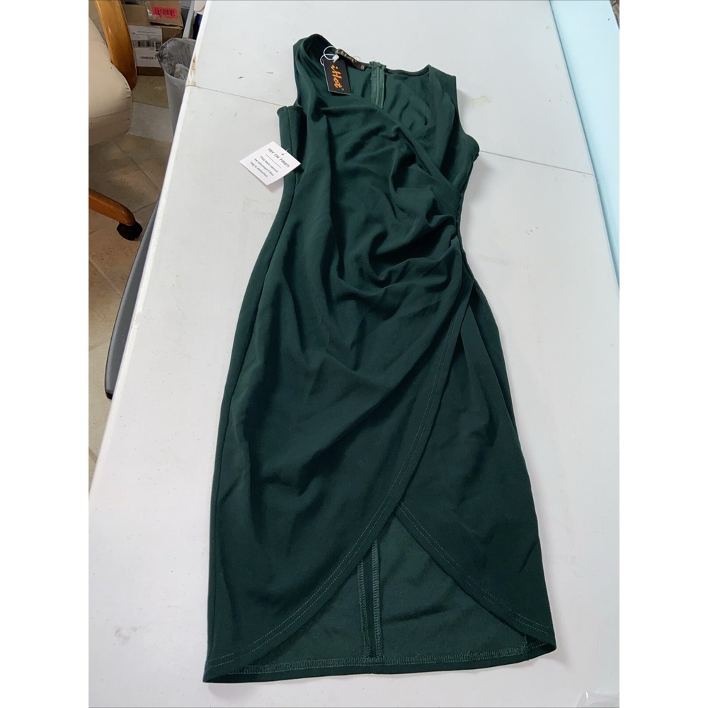 Ihot Women's‎ Dress Size Small Green Casual Elegant Spring/Summer Cocktail